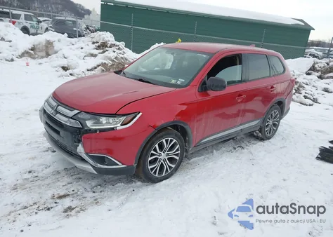 2018 Mitsubishi Outlander Es z USA, uszkodzony, nr VIN JA4AD2A30JZ052278